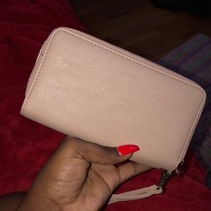 Light pink wallet